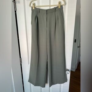 Aritzia Effortless Pant in Sage Green